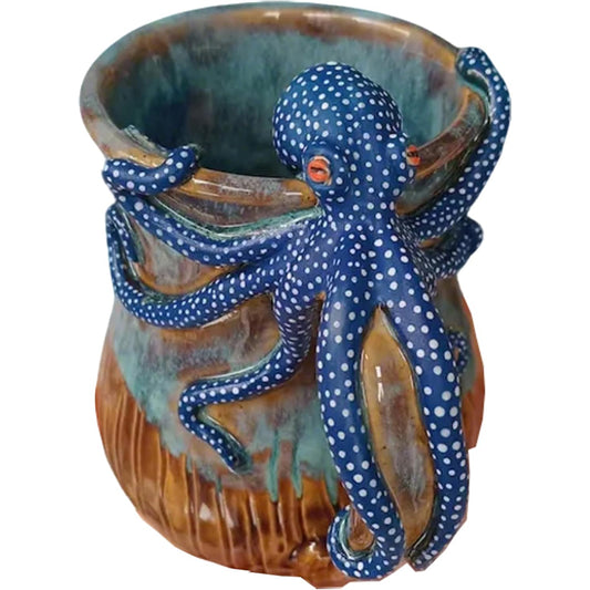 Handmade Octopus Mug