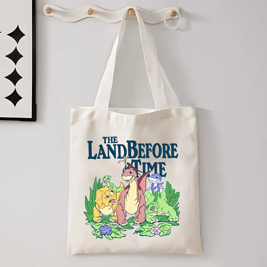 Printed Canvas Casual Fashion tote bag